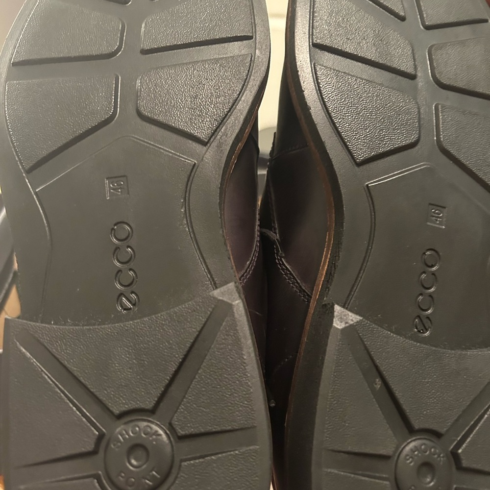 Ecco TTS size 12 Black men’s shoes